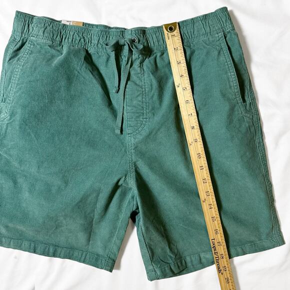 Prana Canyon Camp Shorts Mens Size L (32-33-34) 7" Inseam Corduroy NWT - Picture 8 of 9